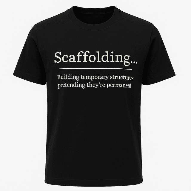 Scaffolding Definition Tee
