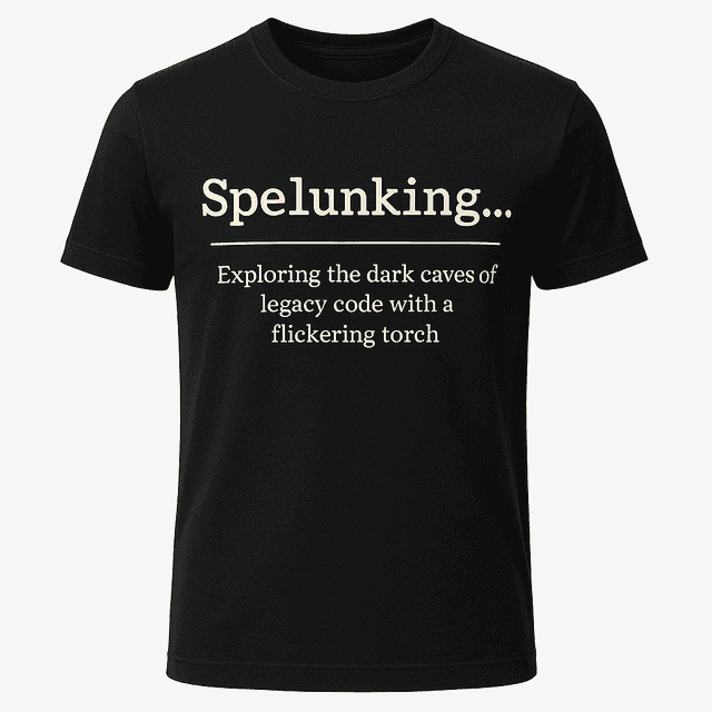 Spelunking Definition Tee