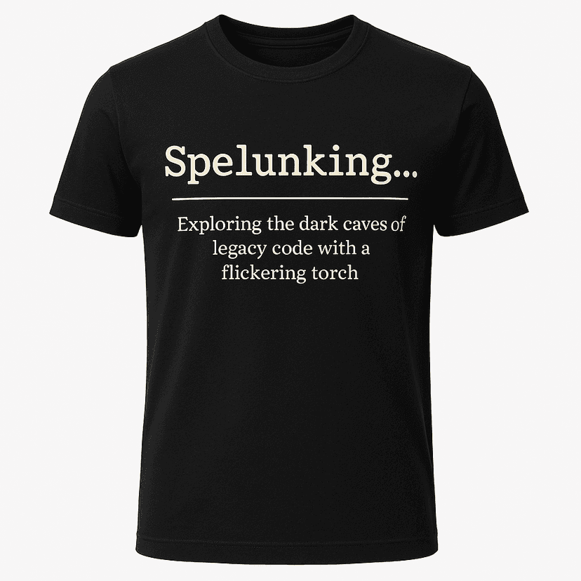 Spelunking Definition Tee