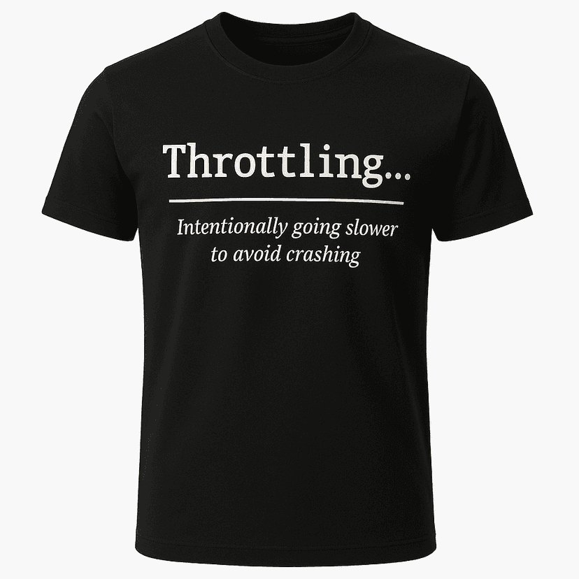 Throttling Definition Tee