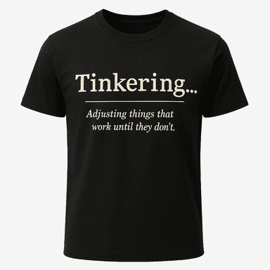 Tinkering Definition Tee