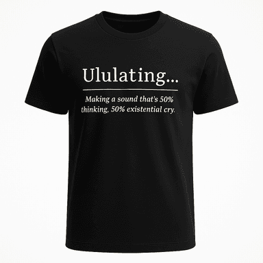 Ululating Definition Tee