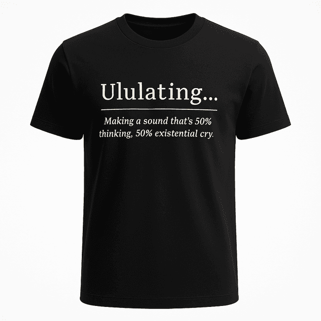 Ululating Definition Tee