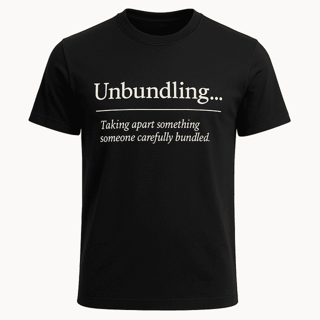 Unbundling Definition Tee