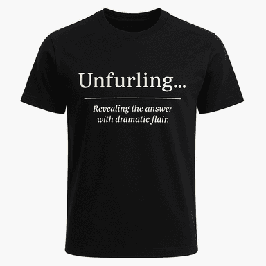 Unfurling Definition Tee