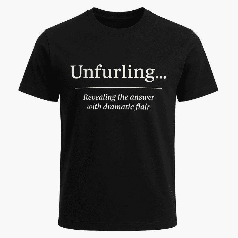 Unfurling Definition Tee