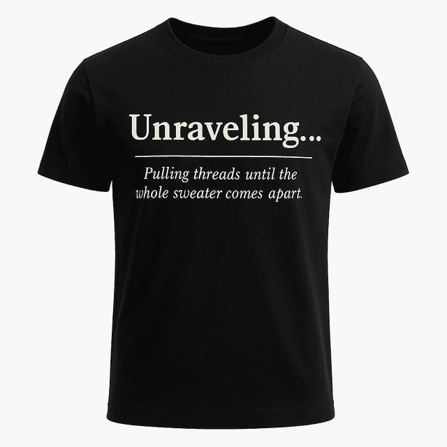 Unraveling Definition Tee