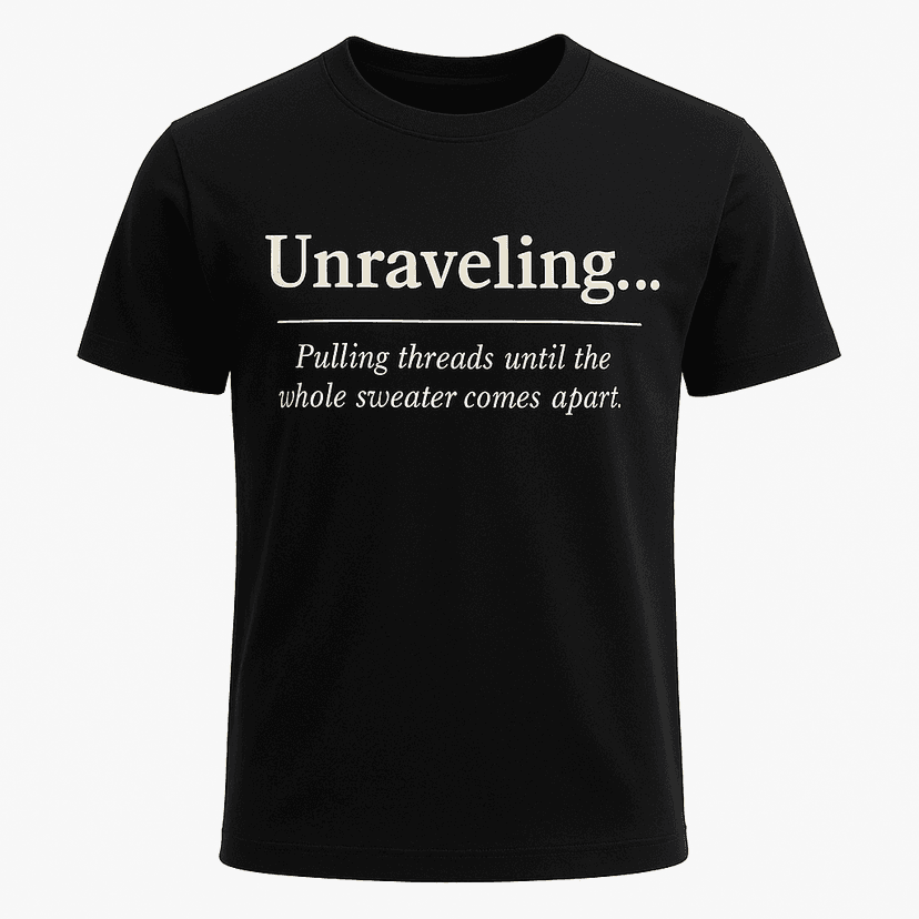 Unraveling Definition Tee