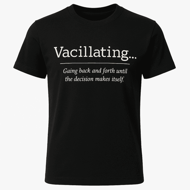 Vacillating Definition Tee