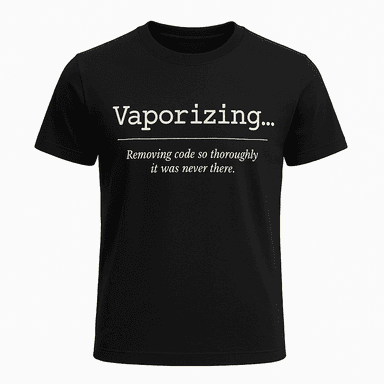 Vaporizing Definition Tee