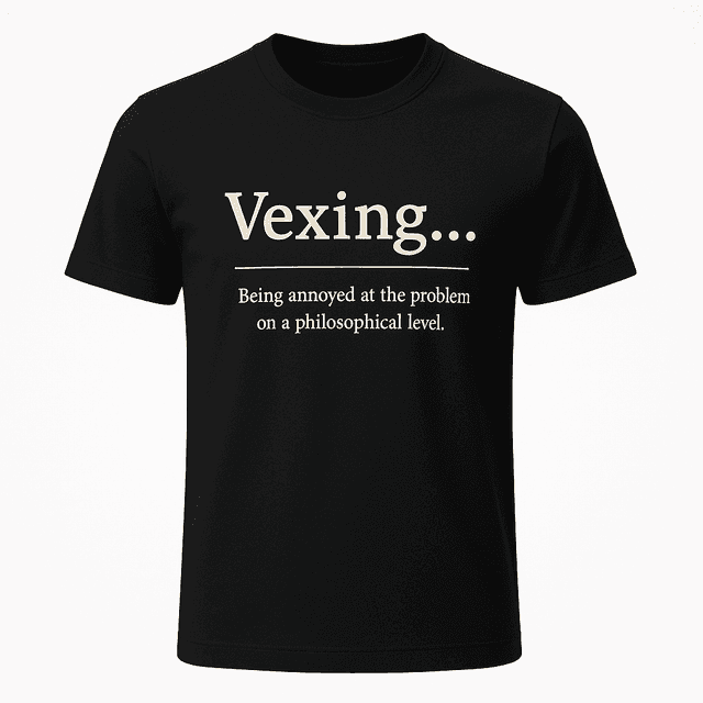 Vexing Definition Tee