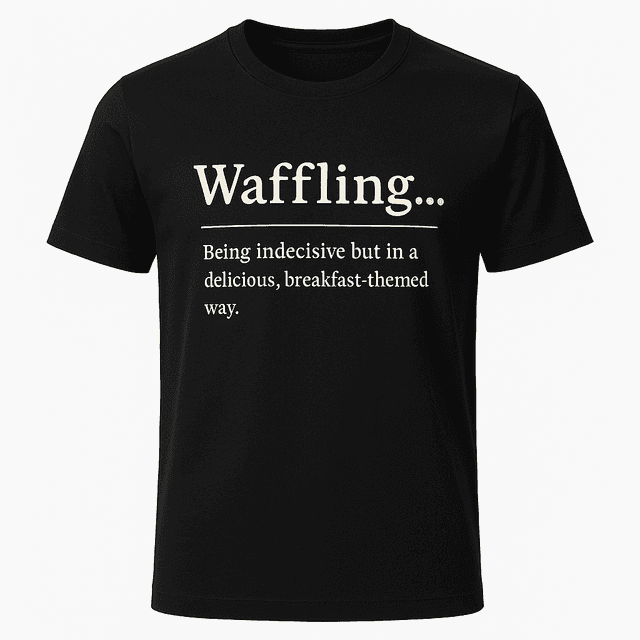 Waffling Definition Tee