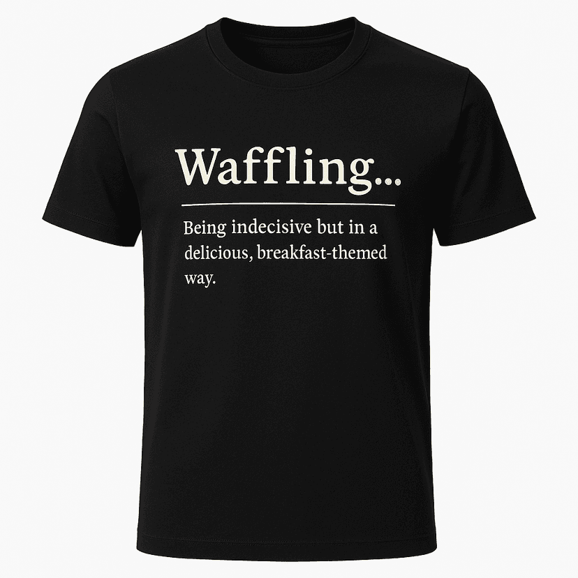 Waffling Definition Tee