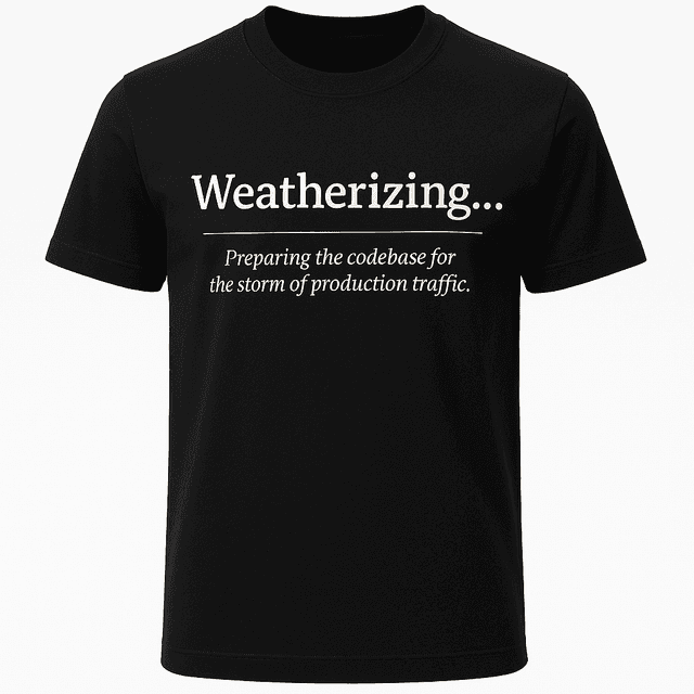 Weatherizing Definition Tee
