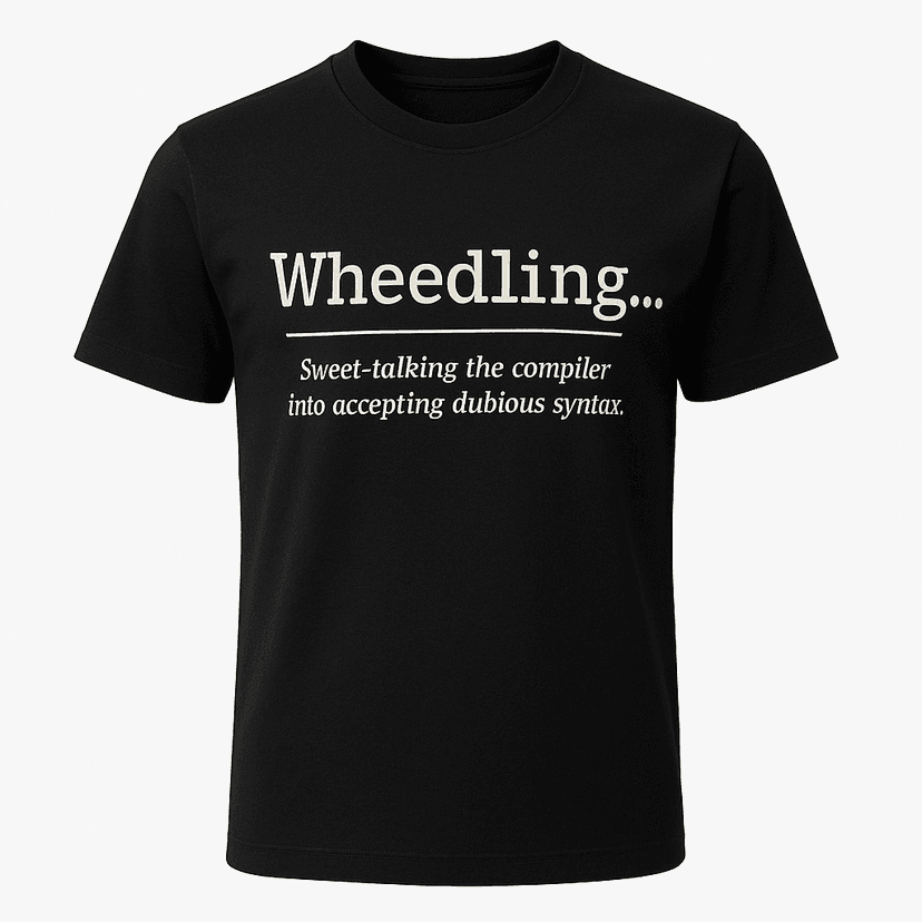 Wheedling Definition Tee