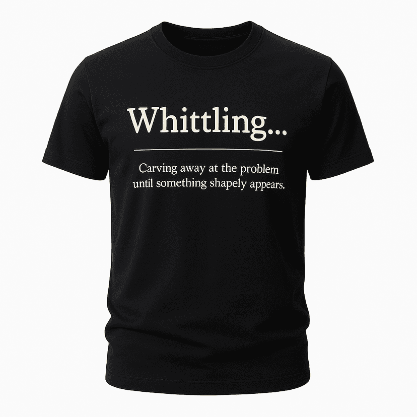 Whittling Definition Tee