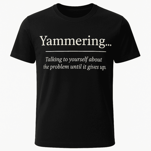 Yammering Definition Tee