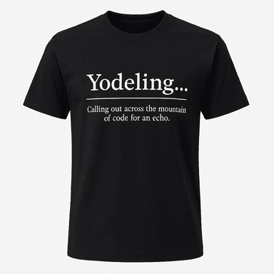 Yodeling Definition Tee