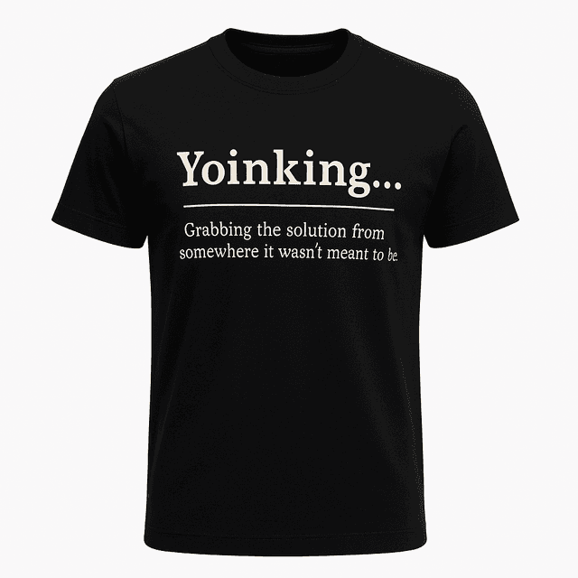 Yoinking Definition Tee