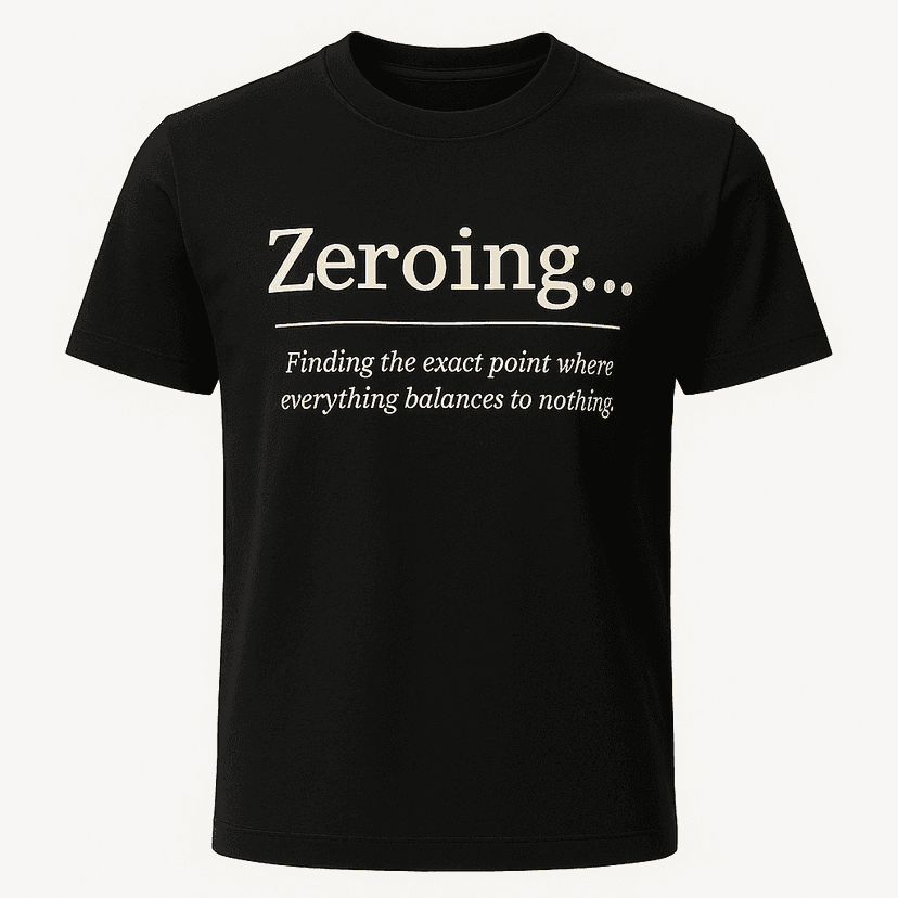 Zeroing Definition Tee