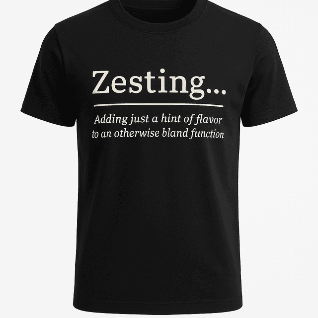 Zesting Definition Tee