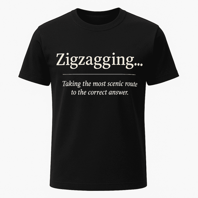 Zigzagging Definition Tee