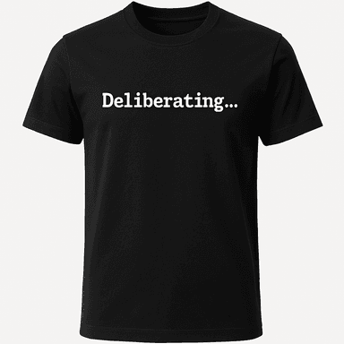 Deliberating Tee