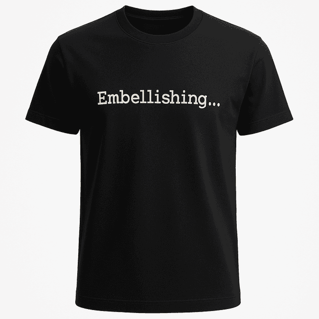 Embellishing Tee