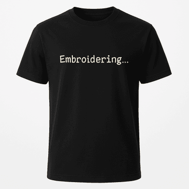 Embroidering Tee