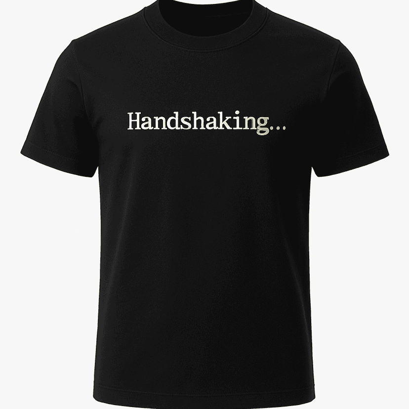 Handshaking Tee