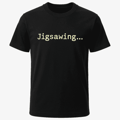 Jigsawing Tee