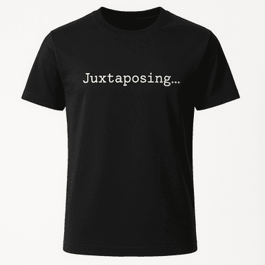 Juxtaposing Tee