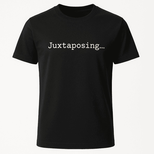 Juxtaposing Tee
