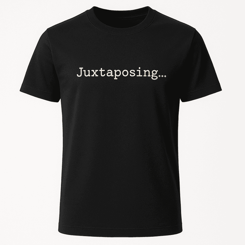 Juxtaposing Tee