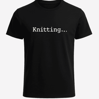 Knitting Tee