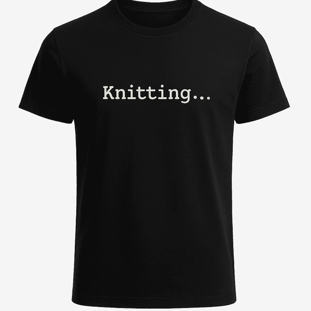 Knitting Tee