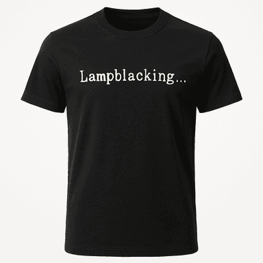 Lampblacking Tee
