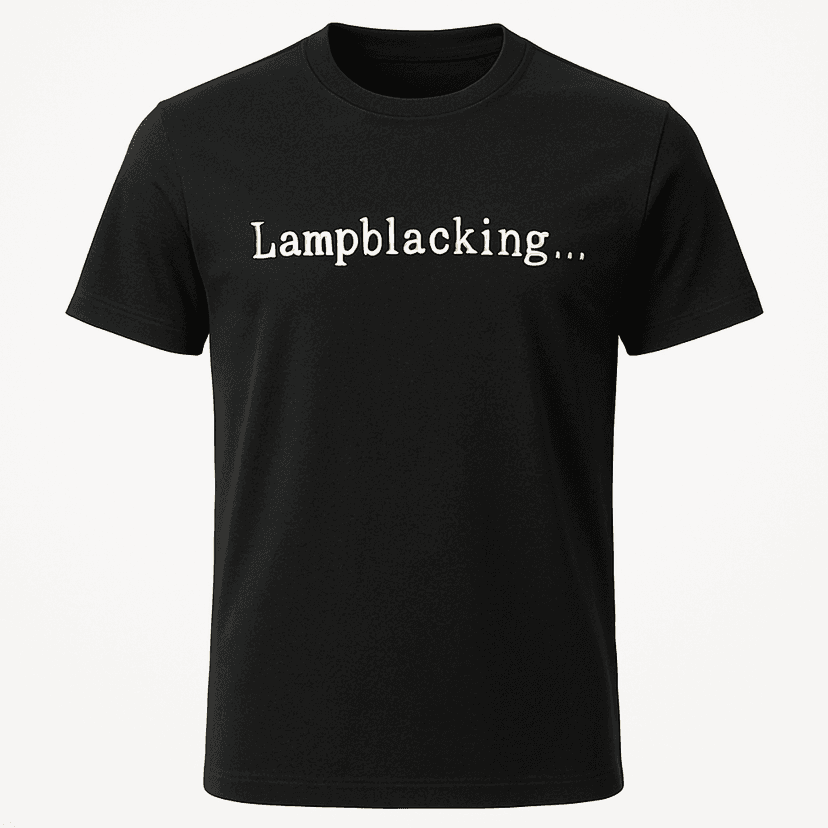 Lampblacking Tee