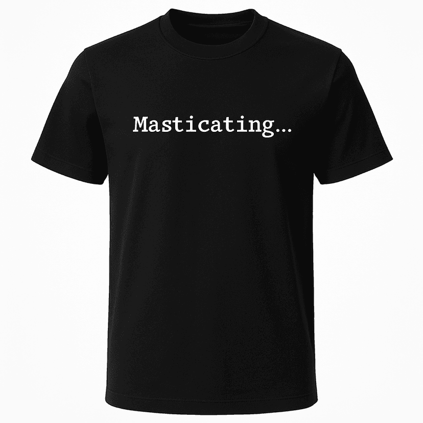 Masticating Tee