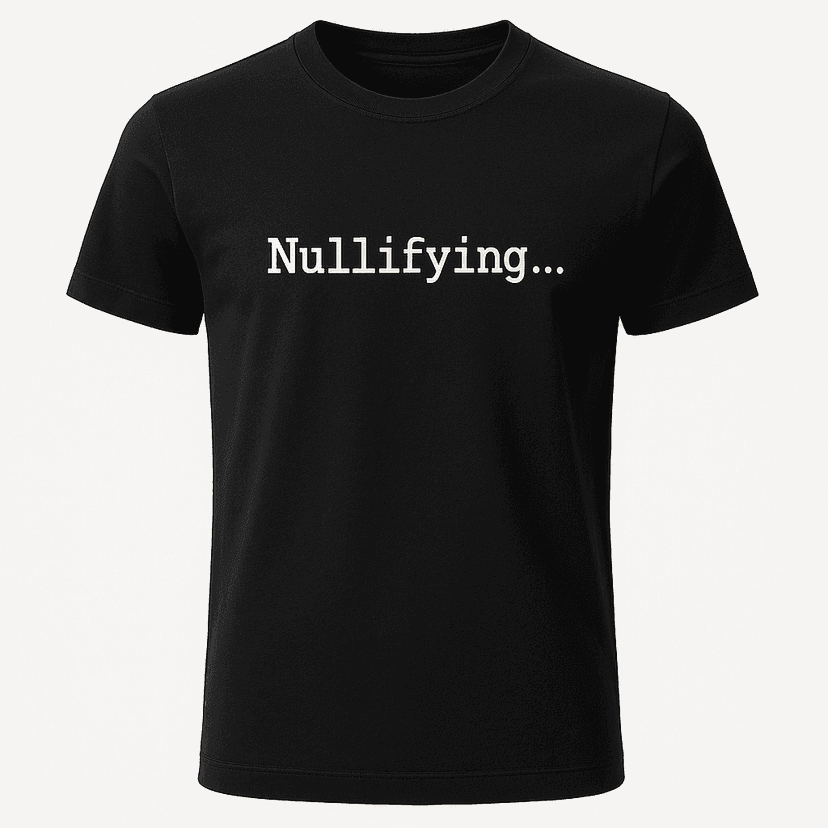 Nullifying Tee