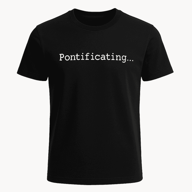Pontificating Tee