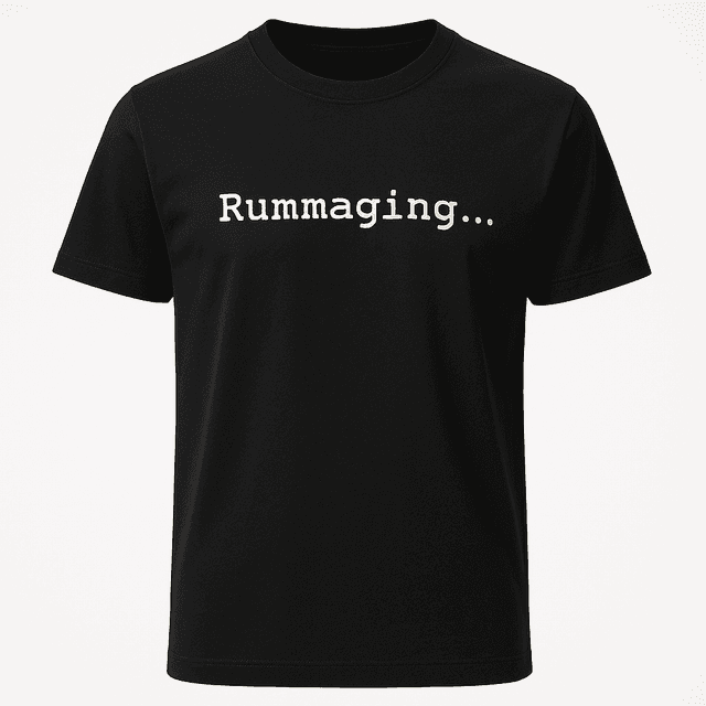 Rummaging Tee