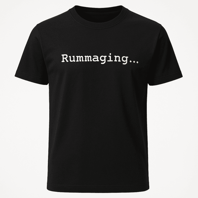 Rummaging Tee