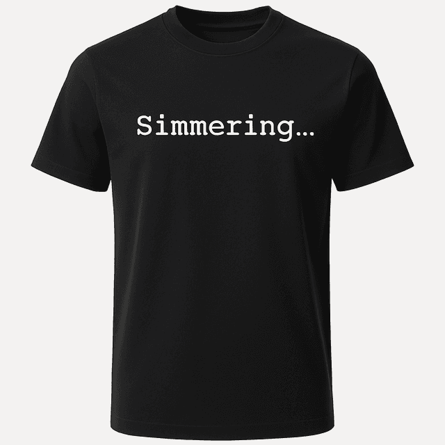 Simmering Tee