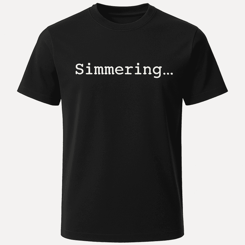 Simmering Tee