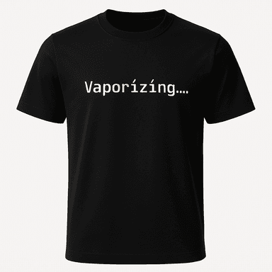 Vaporizing Tee