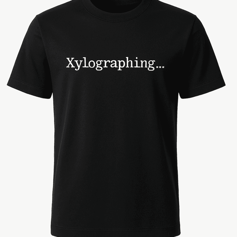 Xylographing Tee