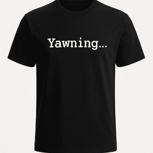 Yawning Tee