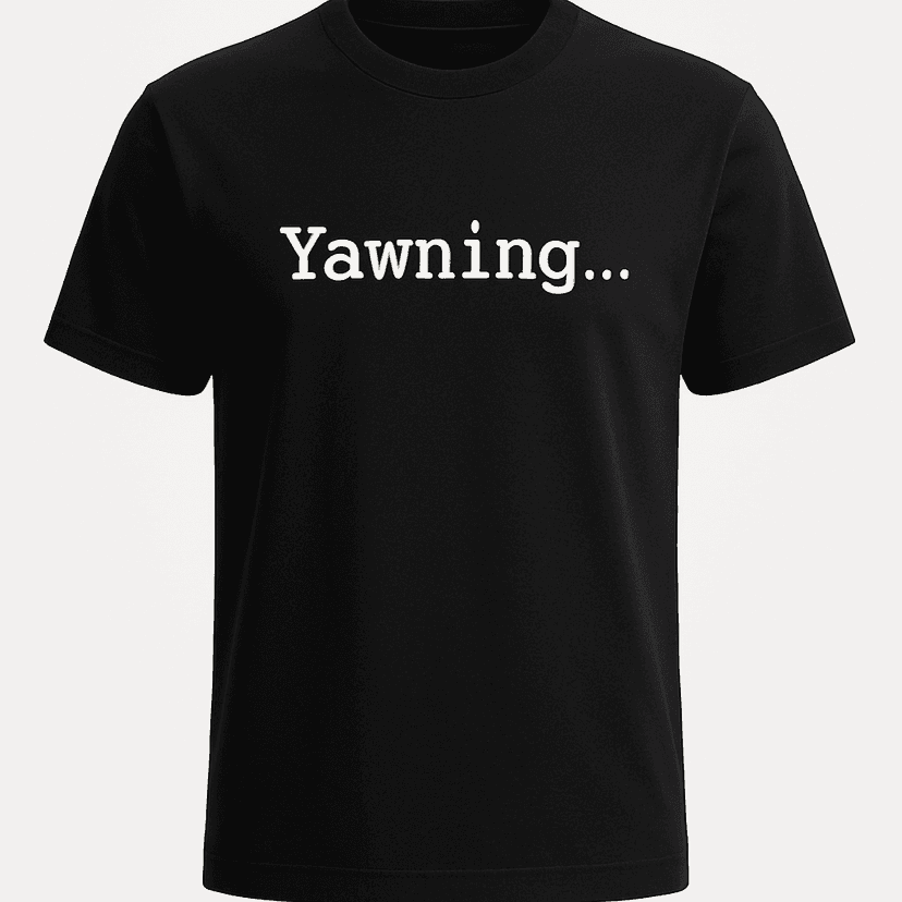 Yawning Tee