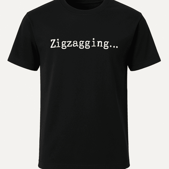 Zigzagging Tee